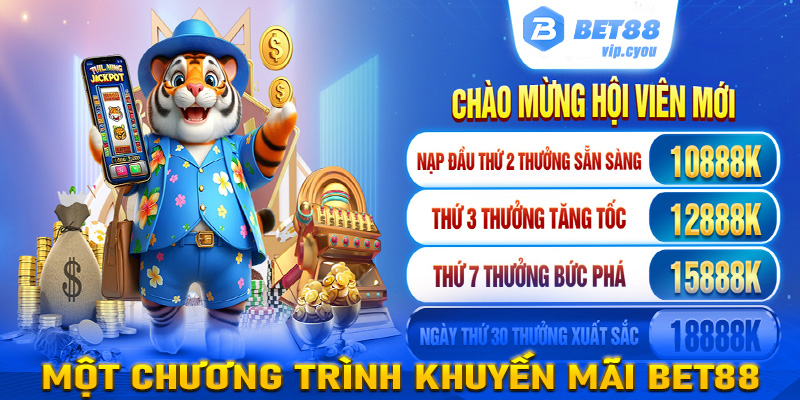 Một số chương trình khuyến mãi Bet88 hiện đang sở hữu 