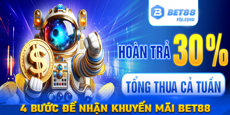 Hướng dẫn chi tiết 4 bước nhận khuyến mãi Bet88 dành cho tân thủ mới 